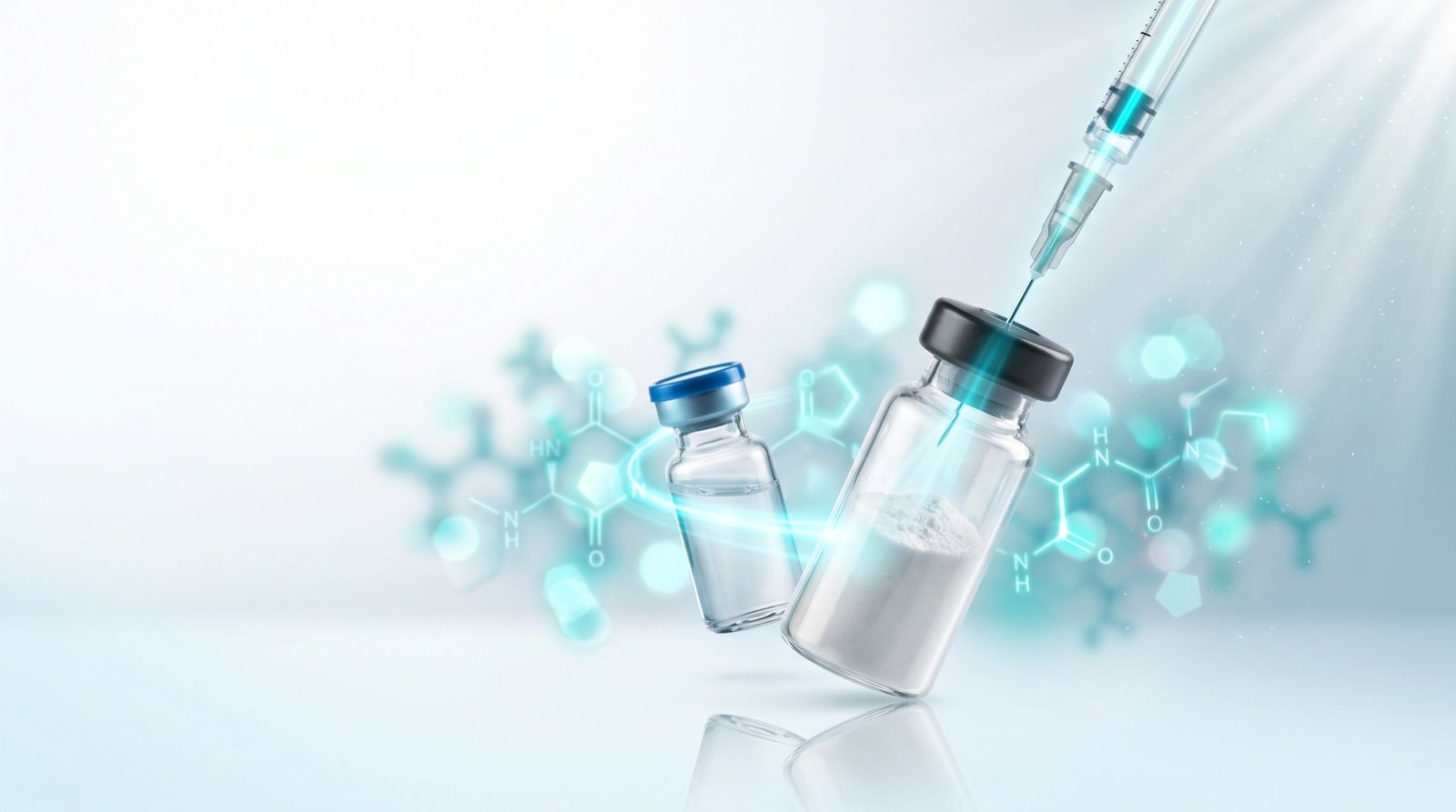 Reconstitution d'un peptide de recherche à l'eau bactériostatique, technique étape par étape — Guide Peptide